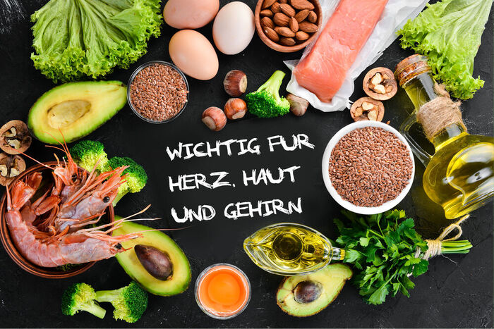 Omega-3 Fettsäuren wichtig für Herz, Haut und Gehirn